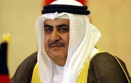 خالد بن احمد آل خلیفه، وزیر امور خارجه بحرین